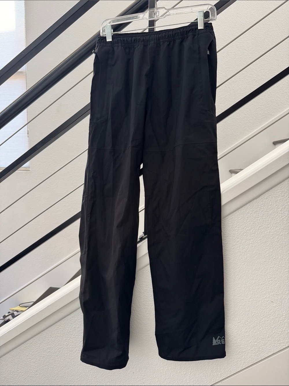 REI Black Men’s Outdoor Rain Pants